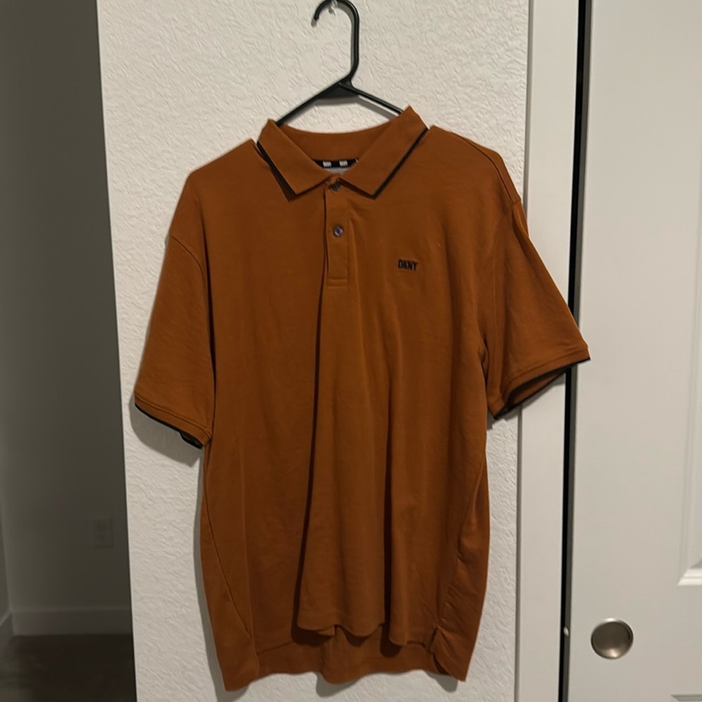 DKNY men’s polo shirt L